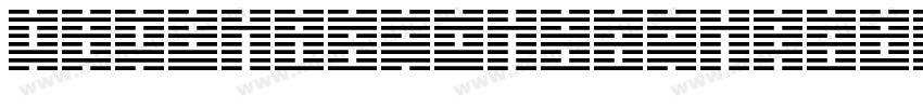 FZFW Qing Yin TiS D字体转换